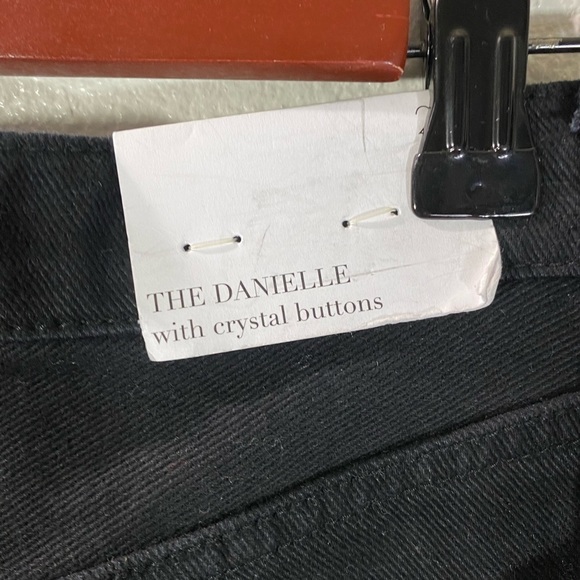 NWT The Danielle Crystal Straight black We wore what size 28 - Picture 6 of 8